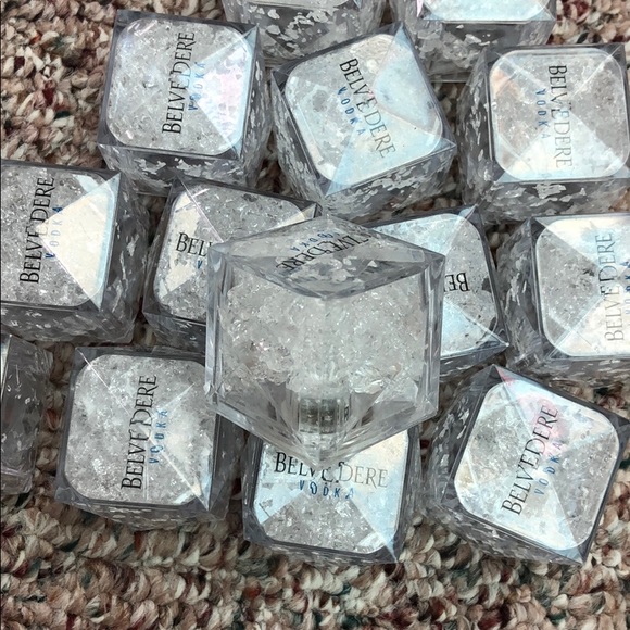 Belvedere vodka light up mock ice cubes - Picture 2 of 2